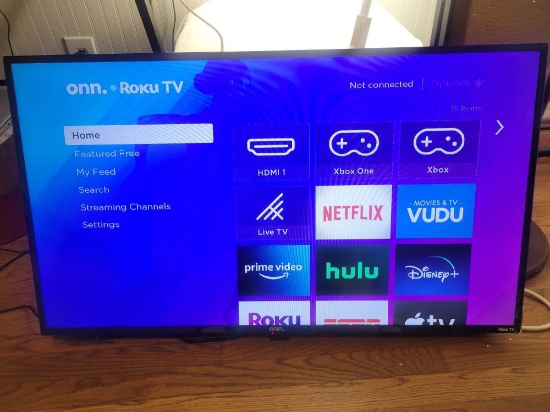 Onn 42" Roku Smart TV with Remote..Works great.