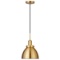 Madison Brass Finish 12 Metal Pendant - Hudson & Canal PD0737