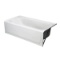 Maui 60 in. X 30 in. Soaking Bathtub with Right Drain in White