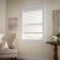 White Cordless Premium Faux Wood Blinds with 2.5 in. Slats - 29 in. W X 48 in. L (Actual Size 28.5