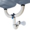 Simple Drain 4000808 1.5 in. Textured Brass & Rubber Double Sink Drain Kit White