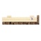 Laminate Endcap Kit for Countertop with Integrated Backsplash in Milano Brown