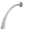 NeverRust 44 in. to 72 in. Aluminum Adjustable Curved Shower Rod in Chrome