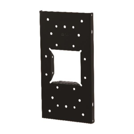 Gibraltar Mailboxes 5618616 12.875 in. Steel Mailbox Mounting Board Black