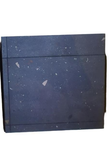Ivy Hill Tile Bryant Ocean Blue Matte Porcelain Cement Look Floor and Wall Tile 23.4 in. x 47 in.
