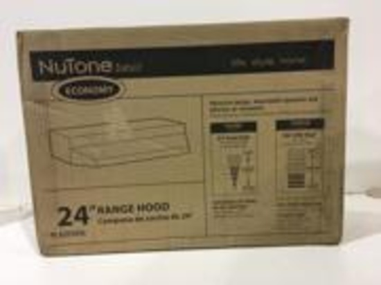 RL6200 Series 24 in. Ductless Under Cabinet Range Hood with Light in Stainless Steel