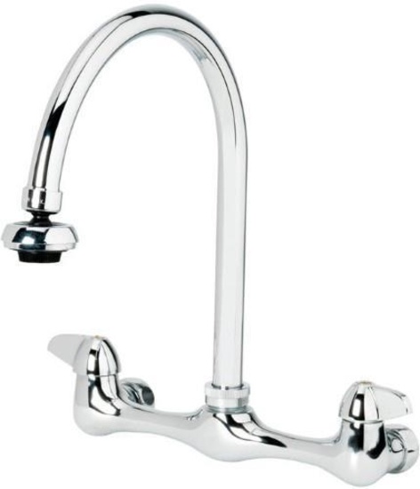 B & K 3190-40-CH-BC-Z Two Handle Wall Mount Kitchen Faucet Chrome
