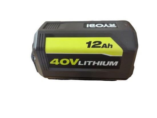 RYOBI 40V Lithium 12Ah High Capacity Replacement Battery