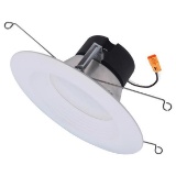 HALO LT 5/6 in. LED Recessed Light Retrofit Module with Baffle Trim Selectable 5CCT 750-Lumens