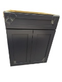 KraftMaid Navy Blue Shaker Cabinet - Certified Sustainable by Cabinetworks Group