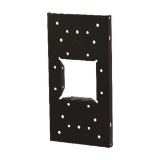 Gibraltar Mailboxes 5618616 12.875 in. Steel Mailbox Mounting Board Black