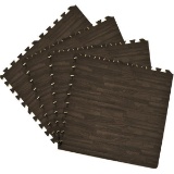 Interlocking Foam 24 X 24 Anti Fatigue Floor Tiles 4 Tiles/16 Sq. Ft. by Achim Home D ...cor in