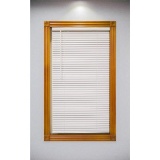 Alabaster Cordless 1 in. Vinyl Mini Blind - 27 in. W X 72 in. L