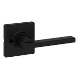 Casey Matte Black Dummy Door Lever Featuring Microban