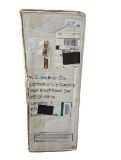 W.C. Redmon Co. Contemporary Country Wall Shelf/Towel Bar #5225-White