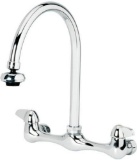 B & K 3190-40-CH-BC-Z Two Handle Wall Mount Kitchen Faucet Chrome