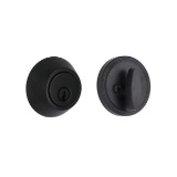 Matte Black Single Cylinder Deadbolt