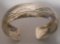 JJ STERLING BANGLE BRACELET ALL ITEMS ARE SOLD AS IS, WHERE IS, WITH NO GUARANTEE OR WARRANTY. NO