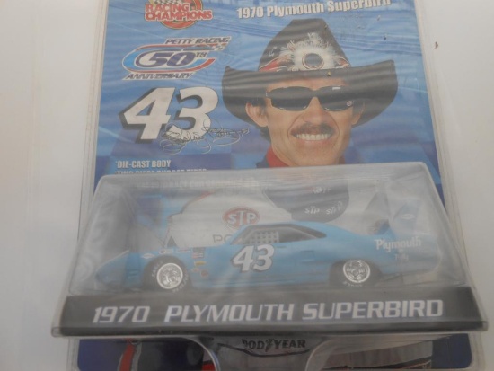 1970 PLYMOUTH SUPER BIRD RICHARD PETTY DICAST CAR ALL ITEMS ARE SOLD AS IS, WHERE IS, WITH NO