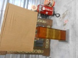 ONE NICE EARTH TONE LUCITE LAMP ALL ITEMS ARE SOLD AS IS, WHERE IS, WITH NO GUARANTEE OR WARRANTY.
