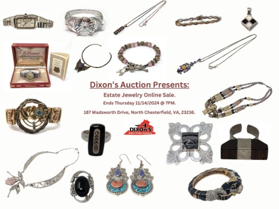 11/14/2024 Estate Jewelry Collection Online Sale.