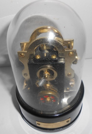 VINTAGE EDISON TICKER TAPE TABLE LIGHTER ALL ITEMS ARE SOLD AS IS, WHERE IS, WITH NO GUARANTEE OR