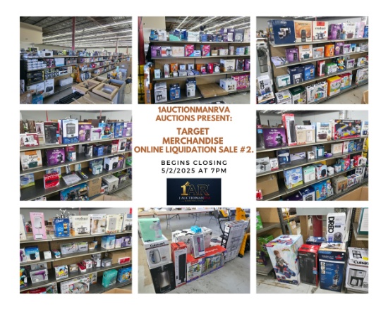 Target Merchandise Online Liquidation Sale #1.