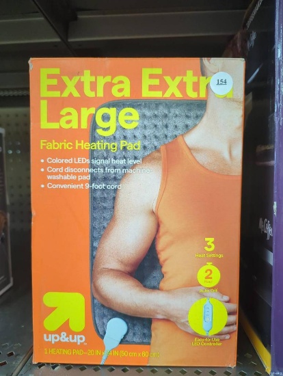 Up & Up Extra Extra Large Fabric Heating Pad, New