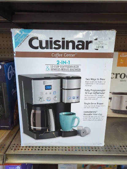 Cuisinart Coffee Center 2-in-1 Coffeemaker