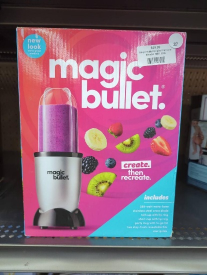 Magic Bullet Blender with Opened Box