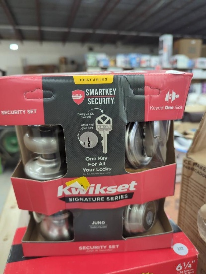 Kwikset Signature Series Juno Keyed One-Side Security Set