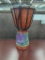 Handcrafted Bali Djembe Drum with Painted Design