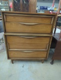 Huntley Walnut Five-Drawer Chest of Drawers