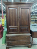 Mace Cabinet Co. Wooden Armoire with Drawers