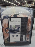 Leilani 5-Piece F/Q Comforter Set in Floral Design