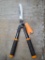 Fiskars Hedge Shears with Manufacturer Tags