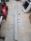 Gray Roll-Up Metal Grille Security Shutter