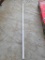 Adjustable Closet Rod, 72 to 120 Inches, White Finish