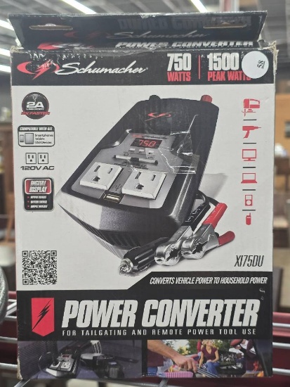 Schumacher X175DU Power Converter, 750-Watt Output