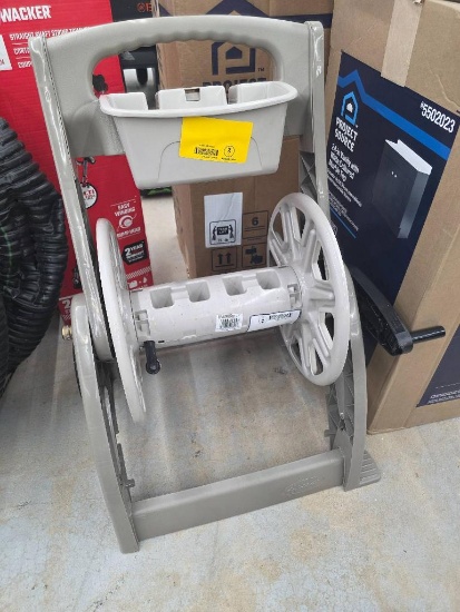 Suncast Hose Reel Storage Unit with Crank Handle