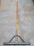 24-Inch Floor Squeegee with Wooden Handle