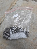 Bag of Metal Bracket Components in Plastic Bag