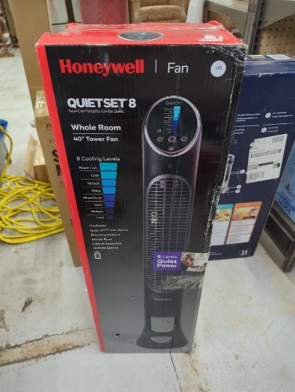 Honeywell QuietSet 8 Whole Room Tower Fan, 40-Inch