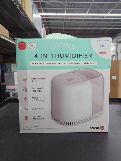 Canopy 4-in-1 Humidifier Open Box  Unverified Use