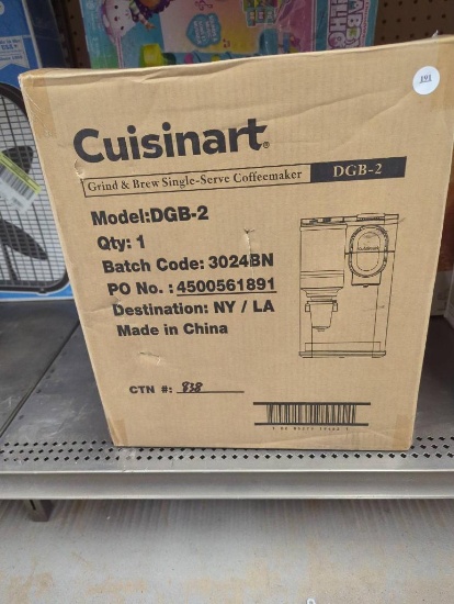 Cuisinart DGB-2 Grind & Brew Coffeemaker in Open Box