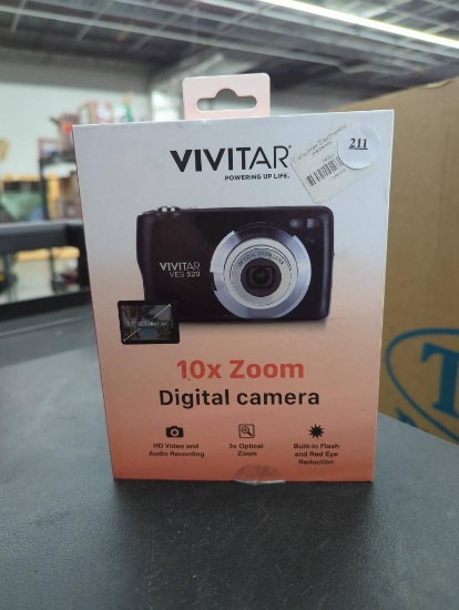 Vivitar 10x Zoom Digital Camera in Open Box