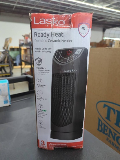 Lasko Ready Heat Portable Ceramic Heater in Open Box