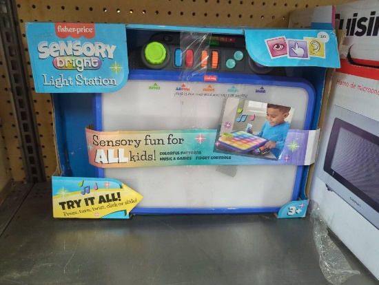Fisher-Price Sensory Bright Light Station in Open Box