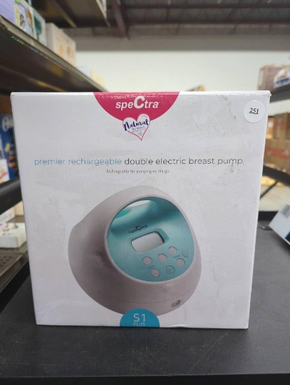 Spectra S1 Premier Rechargeable Breast Pump in Open Box