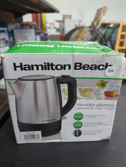 Hamilton Beach Electric Kettle, 1-Liter Capacity